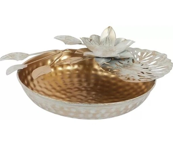 CREATIVE METAL GEOMETRIC HOME DECOR METAL URLI SET OF 3 PIECES - Iron, Pack of 3